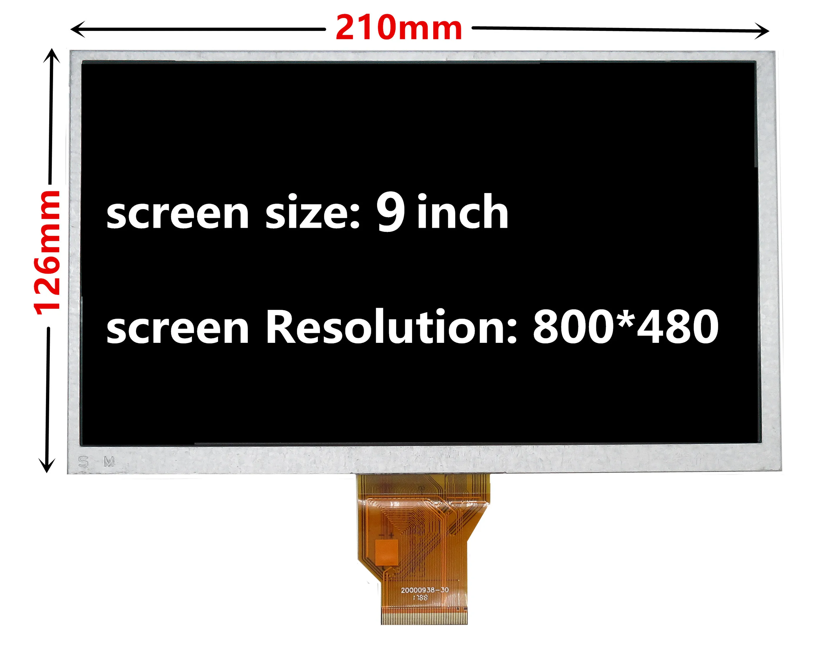 9 Palcový AT090TN10 LCD Displej Regulátora HDMI Audio Ovládanie Vodič Doska Pre Lattepanda Raspberry Pi Pi Banán Obrázok  2
