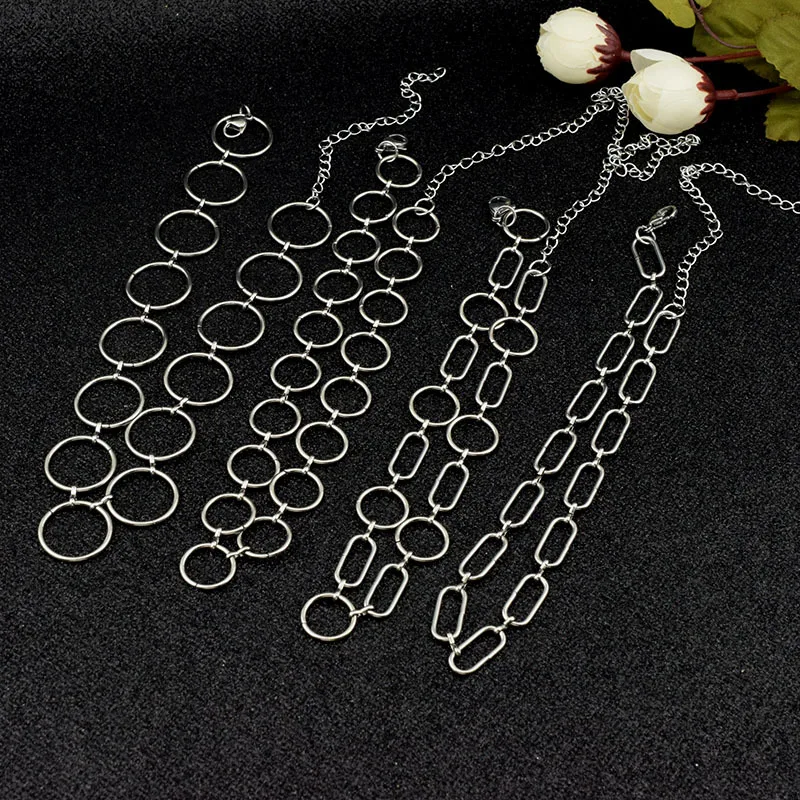 Móda všestranný titánové ocele náhrdelník kovov za studena trend odlivu osobnosti náhrdelník hot predaj Obrázok  4