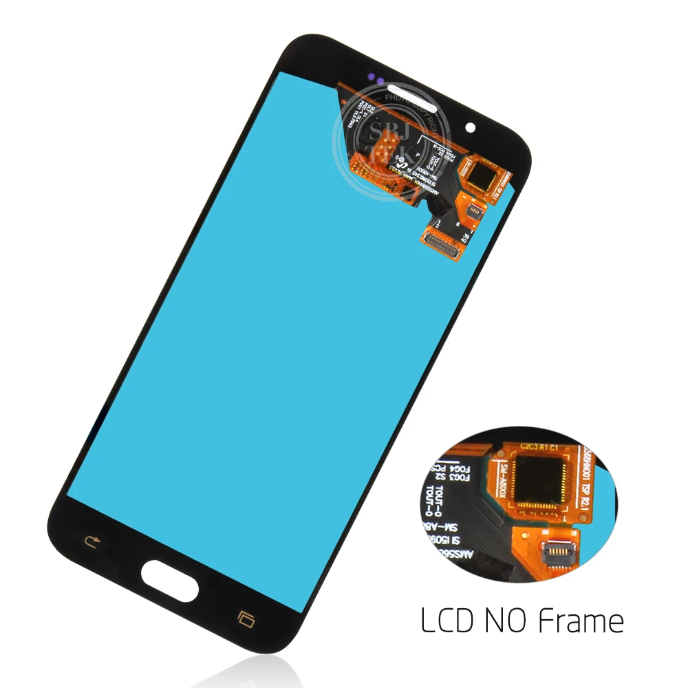 TFT/OLED Displej Kompatibilný Pre Samsung A8 A8000 A800 A800F LCD Displej Dotykový Displej Digitalizátorom. Montáž Náhradných Dielov Obrázok  5