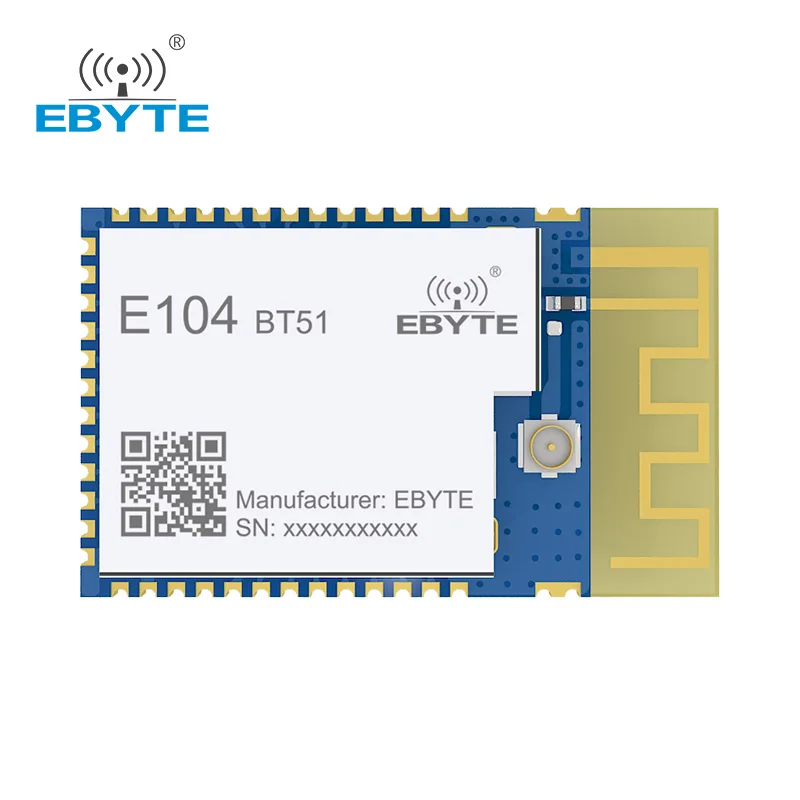 Bluetooth Modul BLE5.0 2,4 GHz, BLE EBYTE E104-BT51 Nízka Spotreba PCB Antény SMD UART Bezdrôtový Vysielač Prijímač Obrázok  5