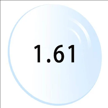 1.61 Index Optické Lacnejšie Normálne Šošovky Počítač Professional Anti Modré Svetlo, Predpis Okuliarov, Krátkozrakosť, Ďalekozrakosť Objektív