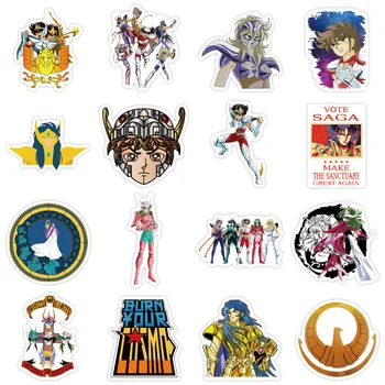 10/30/50pcs/pack Japonské anime Saint Seiya Nálepky Na Notebook Motocykel Skateboard Počítač, Mobilný Telefón, Karikatúra, Hračky Atď.