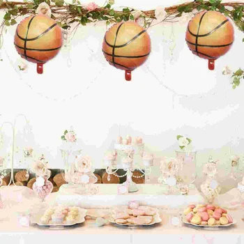 10pcs 18-palcové Basketbal Balóny Hliníkovej Fólie Balón Strana navrhne na Narodeniny Svet Hra Sports Party Dekorácie