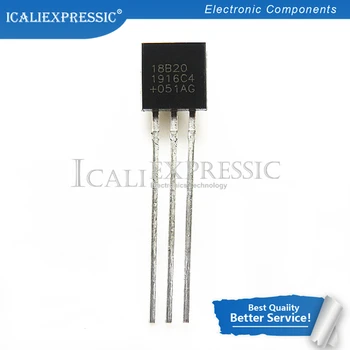 10PCS Snímač Elektronického čipu DS18B20-92 18B20 Snímač Teploty IC 18b20 diy elektronické Skladom