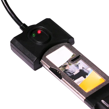 1pc USB2.0 Express Card Rýchlo Led Vysoká Rýchlosť Prenosu Údajov POČÍTAČ Konvertor JEDNOSMERNÉHO prúdu Rozšírenie 34 54 mm Počítači Kábel Adaptéra Notebook