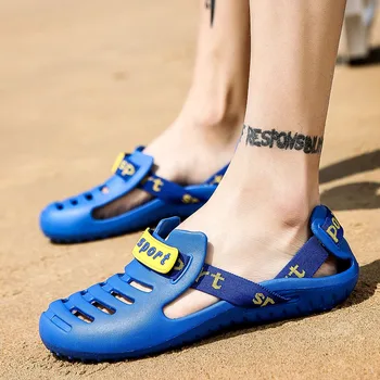 2021 Nové Mužov Sandále Letné Žabky Mužov Vonkajšie Pláži Ležérne Topánky Lacné Muž Sandále Mužov Topánky Masculina Zapatillas Muž