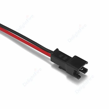20PCS/10Pairs Plug Mužov a Žien vodičový Kábel Pigtail Konektor Terminálu Pripojenie Drôt Pre LED Downlight Stropné Lampy