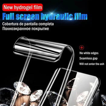 3KS Hydrogel Film+1PCS Objektív Fólia pre Samsung Galaxy A12 A22 Screen Protector Filmov Pre Svmsung A125F A225F A226B film nie sklo