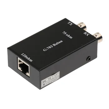 BNC Media Converter, Ethernet Video Balun Adaptér (Pack 1)
