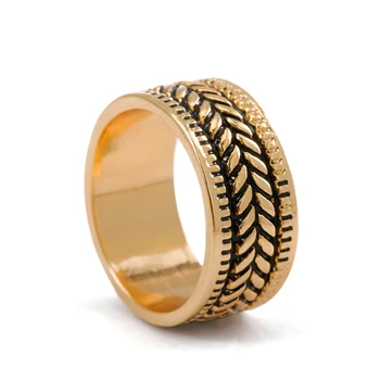 Cring Coco Havajské Plumeria Krúžok Polynézskej 14k Zlata Plátovaného Krúžky Veľkoobchod Žena Geometrické Módne Šperky Prstene pre Ženy, Nový
