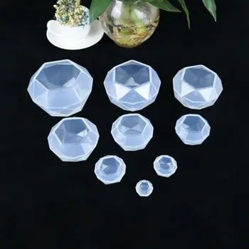 Crystal Epoxidové Živice Formy Diamantový Prívesok na Odlievanie Foriem, Ručné DIY Remesiel Ozdoby Výrobu Nástrojov