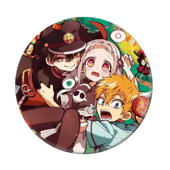 Doprava zadarmo Anime Wc-Viazané Hanako-kun Brošňa Pin Cosplay Odznak Príslušenstvo Pre Oblečenie Batoh Dekorácie, darčeky