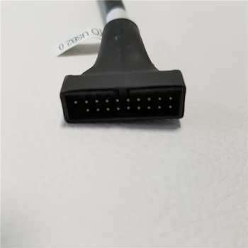 Doske doske USB 3.0 19pin na usb 2.0 9pin converter krátky kábel usb kábel