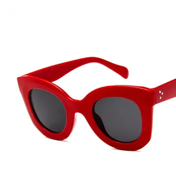 Elegantná Dáma Gafas Cat Eye slnečné Okuliare Ženy Značky Dizajnér Gradient Šošovky, slnečné Okuliare Odtiene UV400 Oculos de sol zonnebril dames