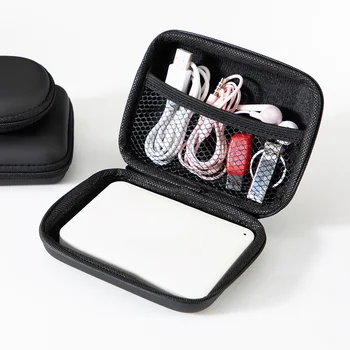 EVA Mini Prenosné Slúchadlo Taška Mince Kabelku pre Slúchadlá, USB Kábel Prípade Úložný Box Peňaženky Účtovná Puzdro Taška Slúchadlo Príslušenstvo