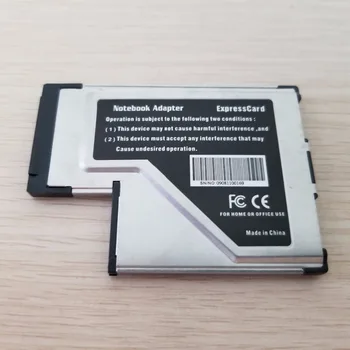 Express Card na pripojenie USB 2.0 NEC Čip Zabudovaný v Krátkom Karty Typu T 54 mm