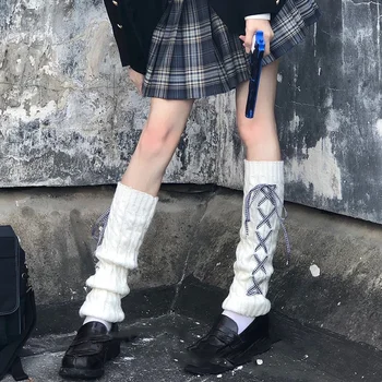 Gothic Lolita Anime Voľné Ponožky, Pančuchy, Topánky Japonsko Vysokej Školy Ženy Dievča Servítky Ponožka Jednotné Cosplay Príslušenstvo Ohrievače Nôh