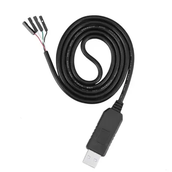 Inteligentná Elektronika PL2303HX USB na UART TTL Kábel Modulu 4p 4 pin RS232 Konvertor Line Podpora Linux, Mac Win7