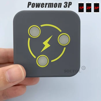 Komã © tou je 2p 1P 3P Powermon Hra Príslušenstvo Auto Úlovok pre Powermon Go Plus Bluetooth-Kompatibilné Odskrutkujte kryt a nainštalujte batérie