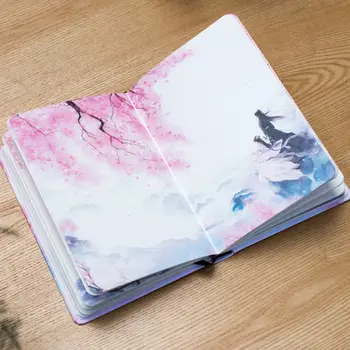Krásne Čínsky štýl notebook kawaii denník notebooky vestník notebook