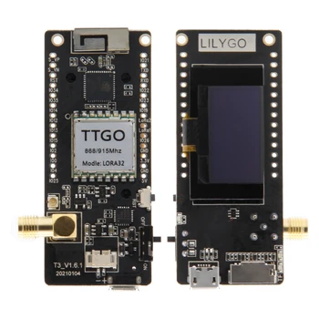 LILYGO TTGO ESP32-Paxcounter LoRa32 V2.1 1.6.1 Verzia 433/868/915MHZ LoRa ESP-32 OLED 0.96 Palcový SD Kartu, Bluetooth, WIFI Modul