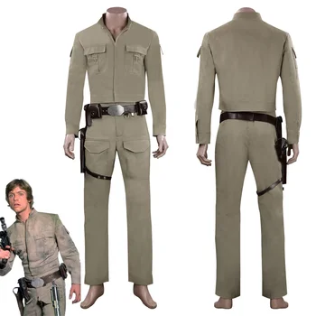 Luke Skywalker Cosplay Kostým Oblečenie Halloween Karneval Vyhovovali Zákazku Pre Dospelých