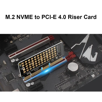 M. 2 NVME PCI-E 4.0 X4 Extender Karty PCI-Express X4/X8/X16 Počítačové Príslušenstvo pre Krátke M. 2NVME Protokol Pevného Disku