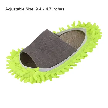 Multi-Funkčné Prachu Toaletný Mop Papuče Topánky Kryt Umývateľný Opakovane Mikrovlákna Nohy Ponožky Poschodí Nástrojov Na Čistenie Obuvi Kryt