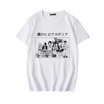 Môj Hrdina Akademickej Obce Anime Cosplay Himiko No Toga Grafické Tričko Bežné Harajuku Tee Cartoon T Shirt Mužov Boku Č Hrdina Vtipné Tričko