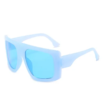 Nadrozmerné Námestie slnečné Okuliare pre Ženy 2021 Námestie Okuliare Gradient Slnečné Okuliare pre Mužov UV400 Oculos gafas de