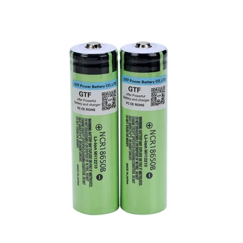 Nové 18650 Batéria 3,7 V 3400mah NCR18650B Lítiová Nabíjateľná Batéria s ostrými ( Č PCB) pre Baterky, Hračky Zvonček 18650B
