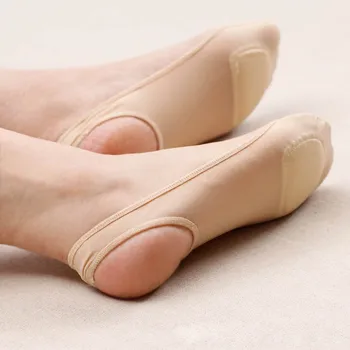 Nové Letné Neviditeľné Protišmykové Ponožky Pre Ženy Topánky Pol-Palm Podväzkové Loď Ponožky, Bavlnené Tenké Pure Color Priedušná Žena Sox
