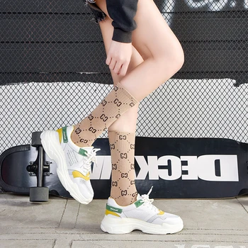 Nové Módne Novinky Harajuku písmom Ponožky ženy, Skateboard, street športové Príležitostných ponožky dlhé trubice ponožky 2021 hot predaj