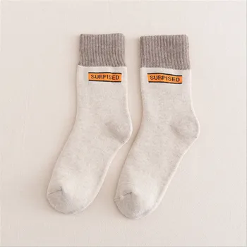 Nové Ponožky Ženy Zimné Plus Velvet Hrubé Froté Ponožky Teplé Ponožky Japonský Farby Zodpovedajúce Uterák Ponožky