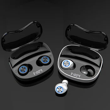 NOVÉ Slúchadlá Wireles Slúchadlá Bluetooth 5.0 Dual Stereo Slúchadlá Zníženie Hluku Basy Headset Touch Ovládania Dlhý Pohotovostný 2000mAH