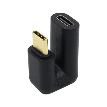 Pomer mužov a Žien v tvare U Adaptér Profesionálne Prenosné USB 3.1 Stabilné Praktické Čierne plynu Pre Notebook Univerzálny Typ C