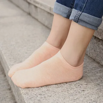 Ponožky Ženy Candy Farby Japonský Štýl Bavlna Pevné Kawaii Priedušná Dezodorant Dámske Krátke Ponožky Módne Sladké Študentov Bežné