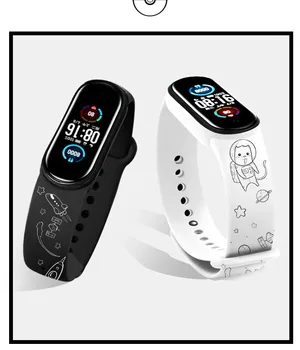 Pre Mi Band 6 5 4 3 Popruh Tlač Silikónové Kvet Xiaomiband 6 5 4 3 Náhradné Watchband Náramok Smart Športové Fitness Zápästie