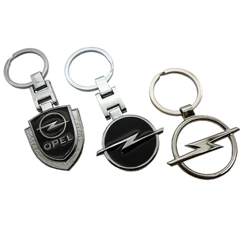 Pre Opel Astra J H G K Logo Auto Kľúčov Kľúč Krúžky Reťazca Prívesok Keychain Pre Automobilový Odznak Značiek Znak Značky Auta Styling