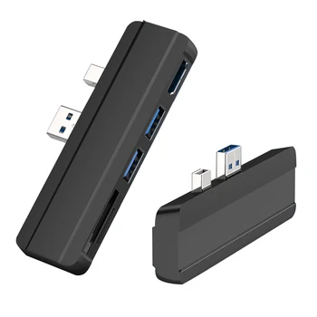 Prenosné USB Hub 5Gbps Multi USB Do USB 3.0 Portu HDMI kompatibilné s SD/TF Dock Kompatibilné S Microsoft Surface Pro 4/5/6