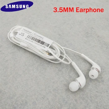 Samsung Originálne 3,5 MM Slúchadlá In-ear Športové Slúchadlá Mic/Ovládanie Hlasitosti Pre Galaxy A3 A5 A7 A8 A9 A10 A11 A31 A41 C5 C7 C9 Pro