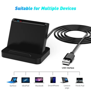 SCR816 Multi Smart Cardreader SD Card Reader, Smart Fotoaparát Čítačky Kariet Adaptér pre Windows 10 8 7 XP Max OS Linux