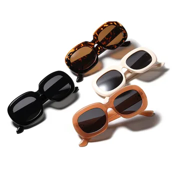 SHAUNA Retro Revits slnečné Okuliare Žena Dizajnér Značky Vintage Jelly Rám Mužov Vonkajšie Žalúzie UV400 Oculos De Sol