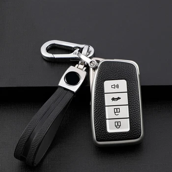 TPU Kľúča Vozidla Kryt Prípade Lexus NX 200 NX300H RX 350 450H ES 350 ES 300h 4 Tlačidlo Tlačidlo Auto Príslušenstvo Držiak Keychain
