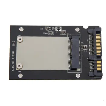 Univerzálny mSATA Mini SSD 2,5 palcový SATA 22-Pin Converter karty Adaptéra pre Windows2000/XP/7/8/10/Vista, Linux, Mac OS 10