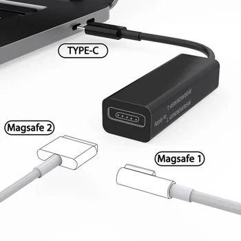 USB Konvertor Poplatok Adaptér Typ C Do Magsafe 1 a 2 Zariadenia Kompatibilné s Pre Macbook Pro / Vzduch