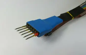 Vhodné na Nissan 3 mm výšky 6 pin pogo adaptér pre Smelecom USAProg EEPROM Programovanie