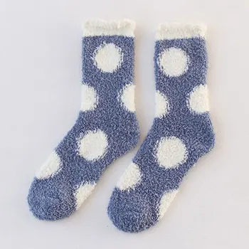 Zimné Teplejšie Ženy Zahustiť Tepelné Vlny Cashmere Snehu Ponožky Hladký Zamatový Topánky Poschodí Spacie Ponožky Pánske