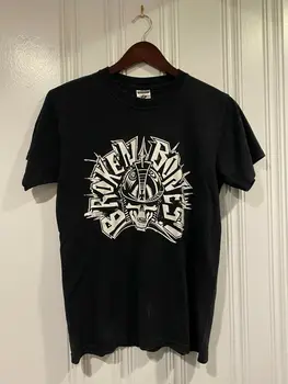 Zlomené Kosti T-Shirt Vypúšťanie Zverejniť Využívať Gbh Jerzees Skate Punk Veľkosť S